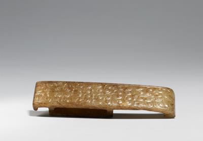 图片[2]-Jade scabbard slide, Western Han dynasty (206 BCE-8 CE)-China Archive